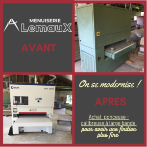 Achat ponceuse Calibreuse