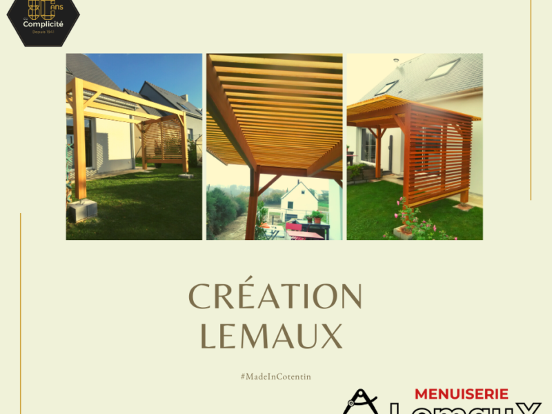 Création d’une Pergola