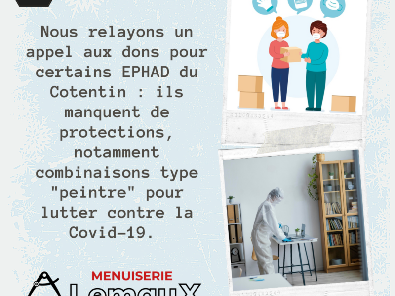 Appel au don – Covid-19