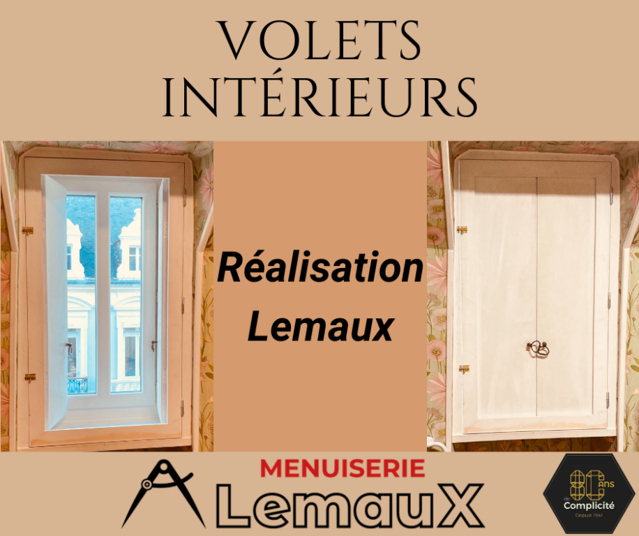 Carnet de chantier : Volets Intérieurs