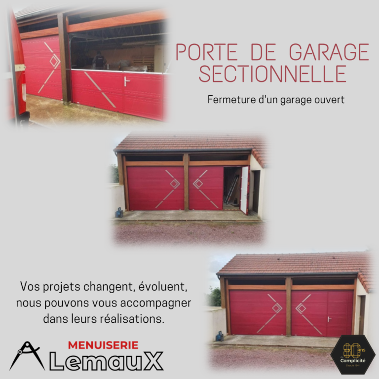 Carnet de chantier : Fermeture d’un garage ouvert