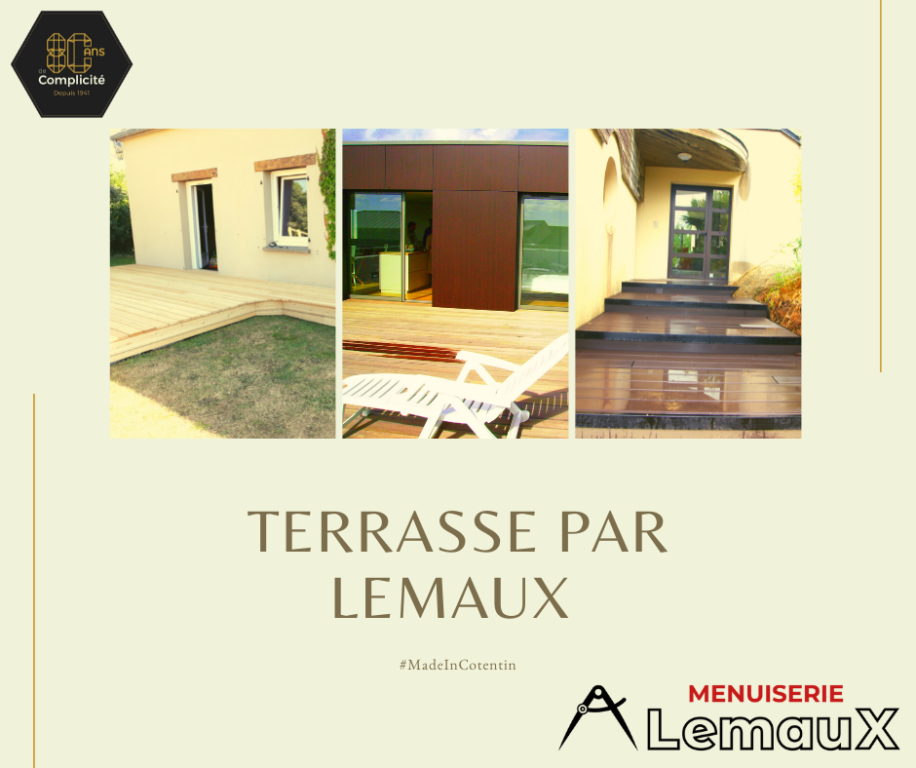 Aménagement extérieur : La terrasse