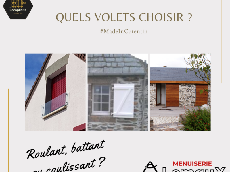Vous souhaitez remplacer vos volets, mais comment choisir ?