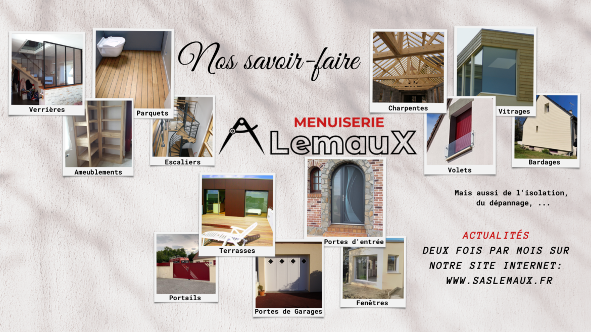 Les savoir-faire de nos techniciens Lemaux