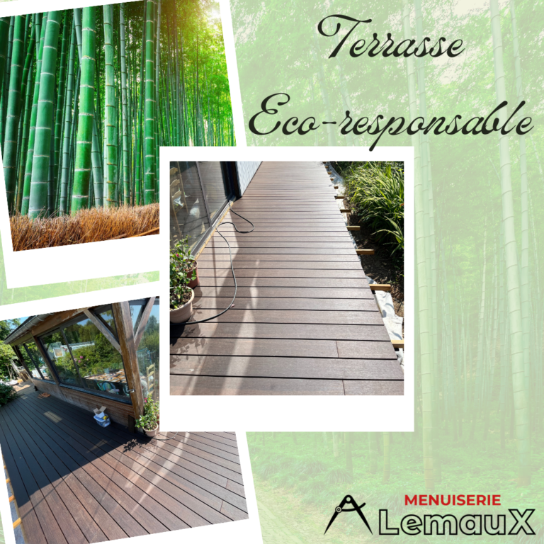 Nouveauté : La terrasse éco-responsable chez LEMAUX