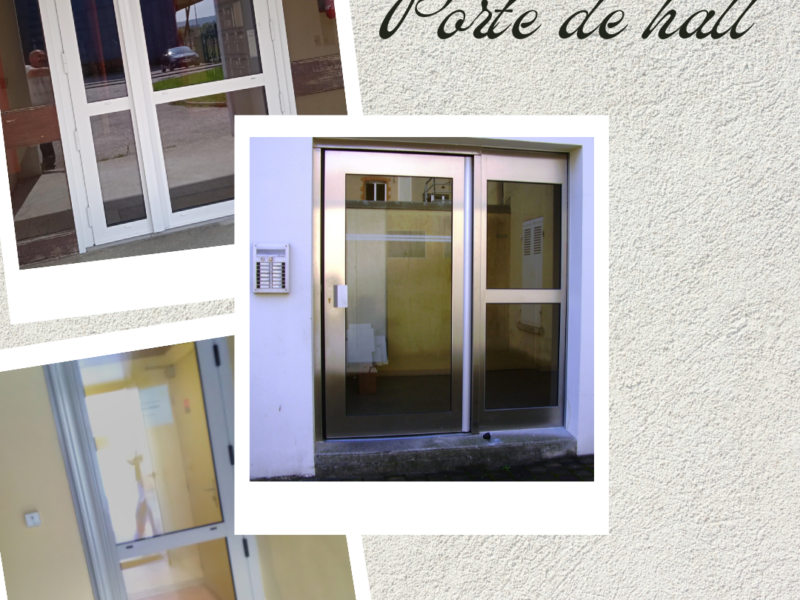 Remplacement d’une porte de Hall