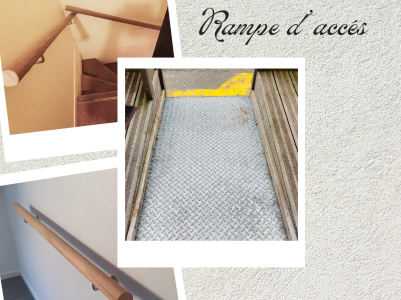 Les travaux d’accessibilité aux personnes à mobilité réduite
