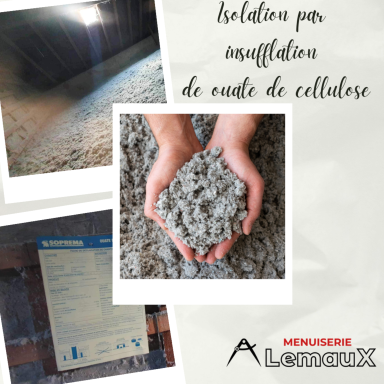 CARNET DE CHANTIER : Isolation par insufflation de ouate