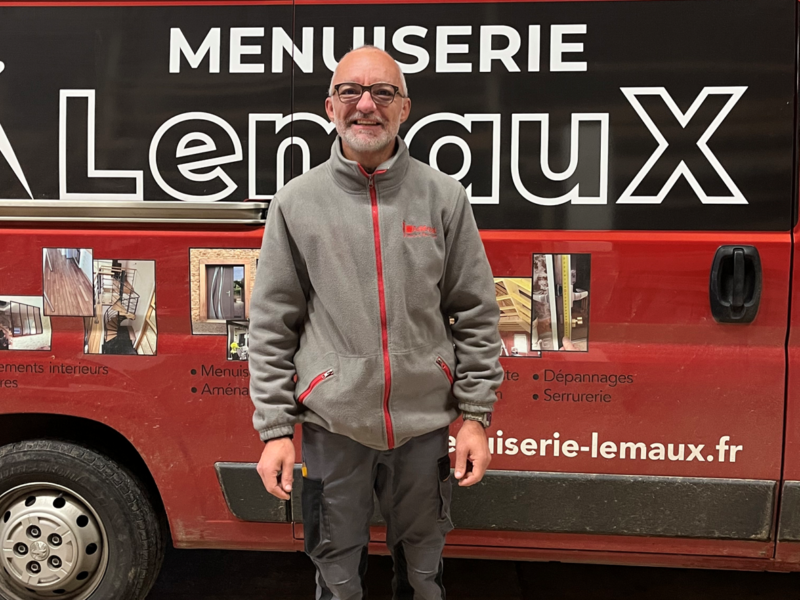 Nouveau renfort à la Menuiserie : bienvenue Sébastien !