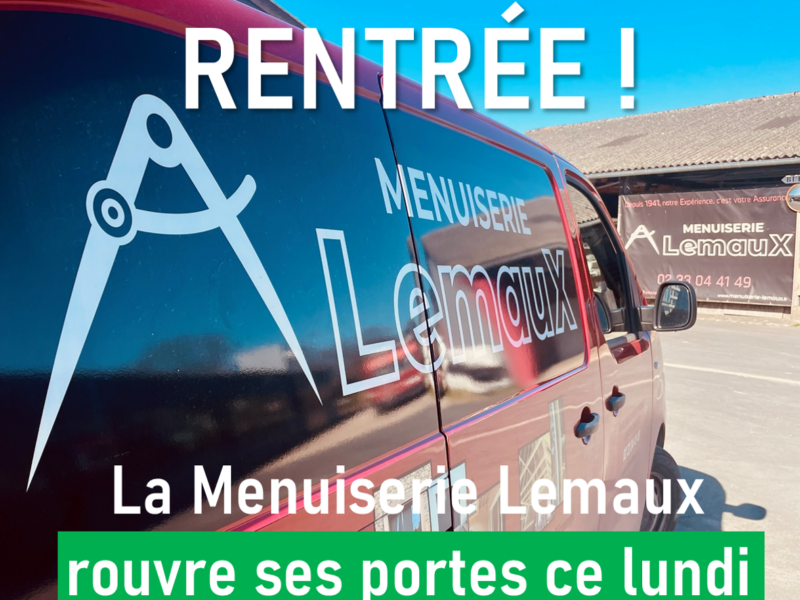 C’est la rentrée !
