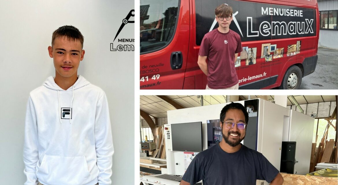De nouveaux renforts à la Menuiserie !
