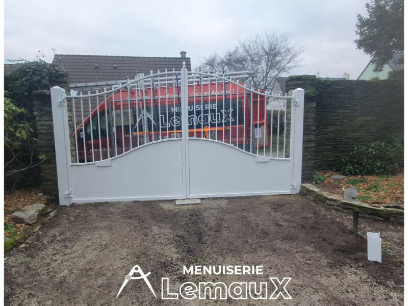 Un nouveau portail sur mesure 