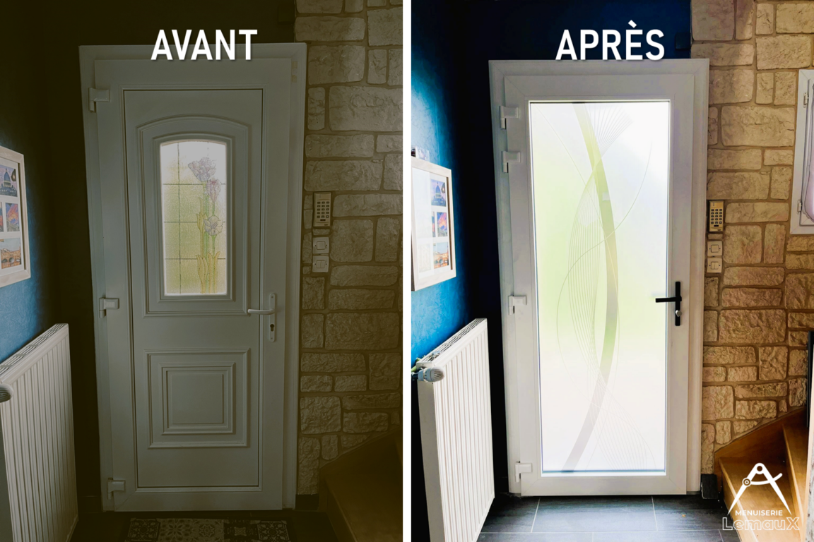 Faites entrer la lumière… avec une nouvelle porte ! 