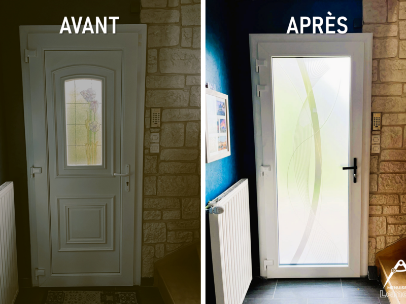 Faites entrer la lumière… avec une nouvelle porte ! 