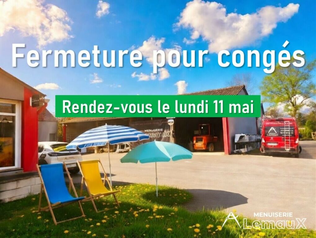 Fermeture pour congés… et recharge des batteries !
