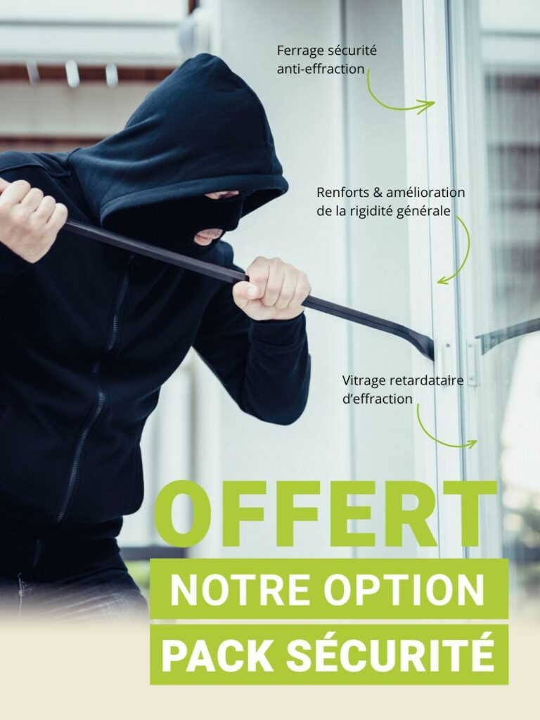 Option Pack Sécurité offerte