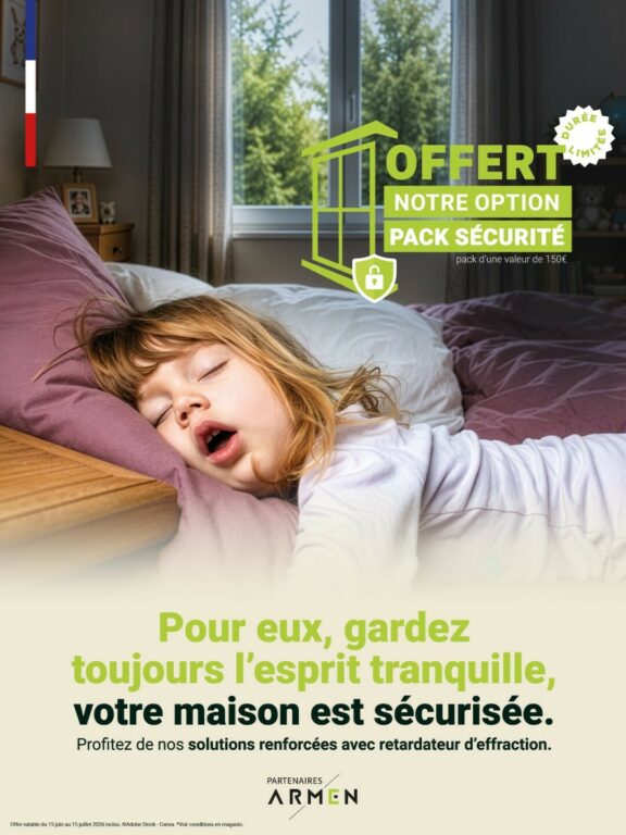 L’option Pack Sécurité offerte
