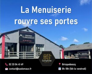 C’est la rentrée à la Menuiserie Lemaux